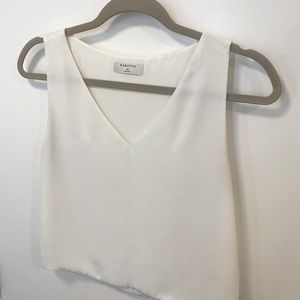 White XS Babaton Tank Blouse
